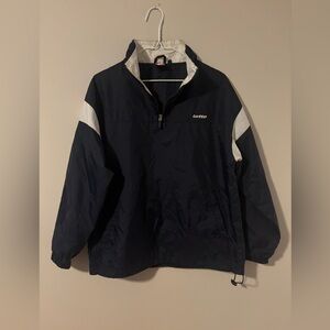 Lotto 1/4 Zip Rain Jacket Youth Medium